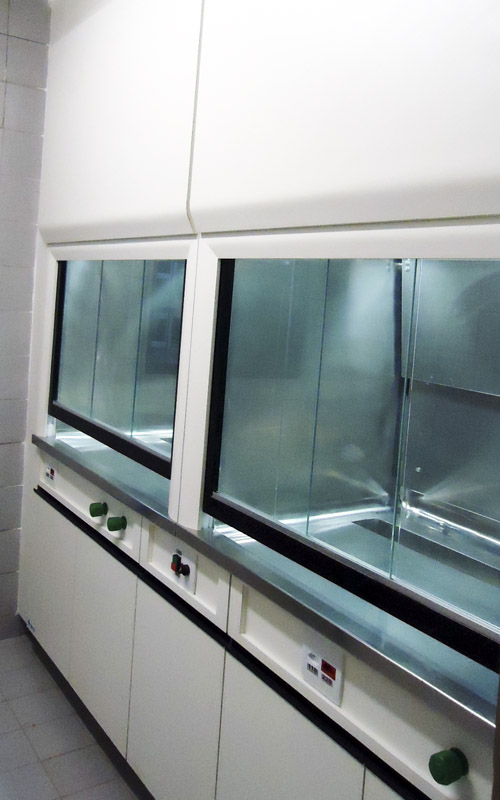 Capela, Capela exaustão, Inox