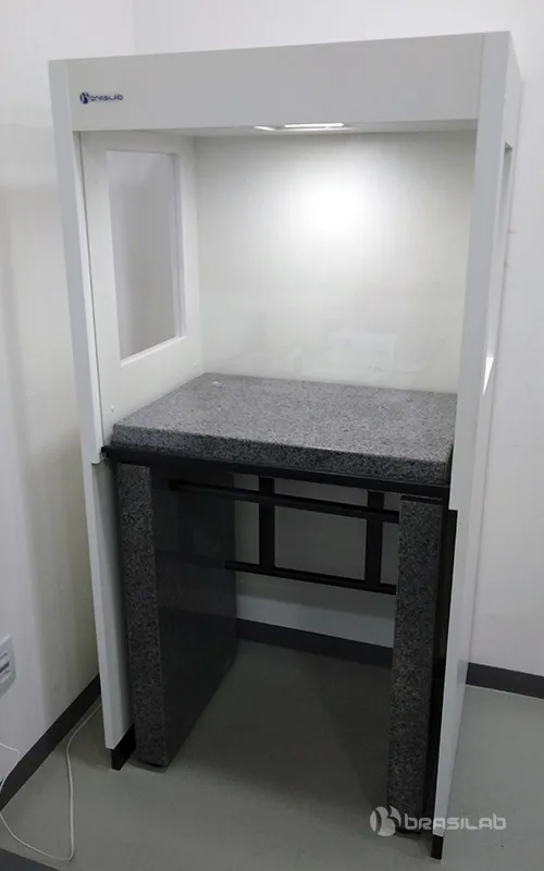 Cabine Isolamento, Mesa Antivibratória Total, MB Total