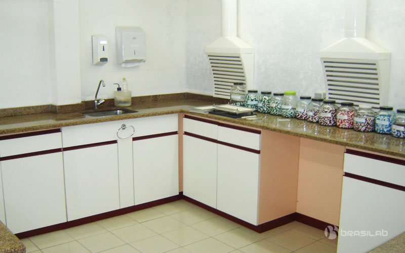 Bancada em L, Captador de Ar