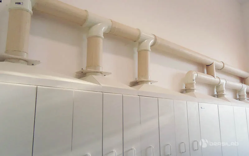 Sistema de Exaustão, Armários