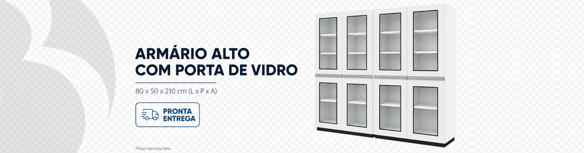 Slide - Armários a Pronta entrega | Brasilab